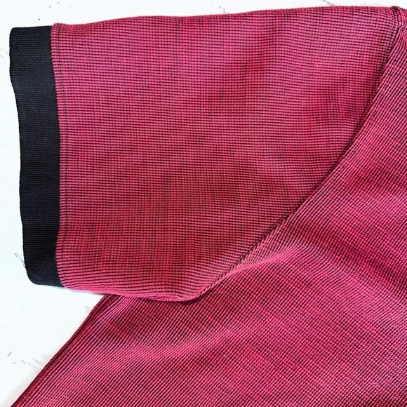 NWOT Men’s Large Vincent D’Amerique SS Checkered 1/4 Button Casual Shirt - Picture 4 of 7